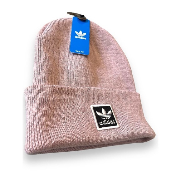 NWT Adidas Originals Beanie Unisex Trefoil Logo 2023 Collection Tall Fit - Picture 5 of 10